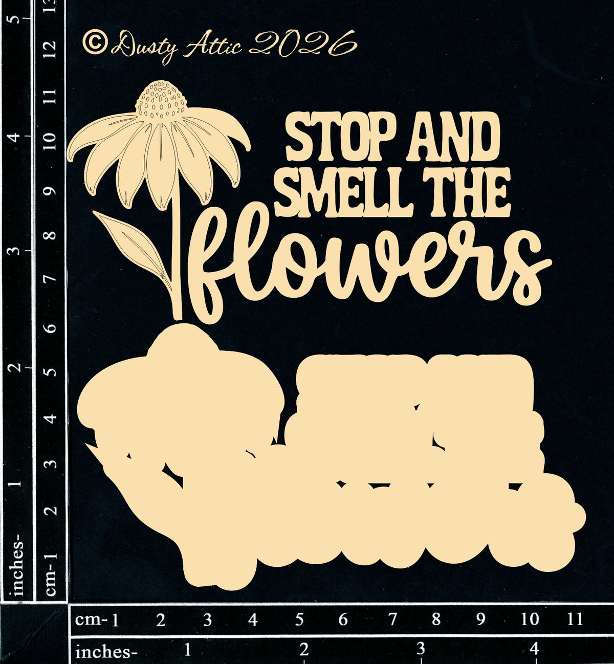Stop and smell the flowers