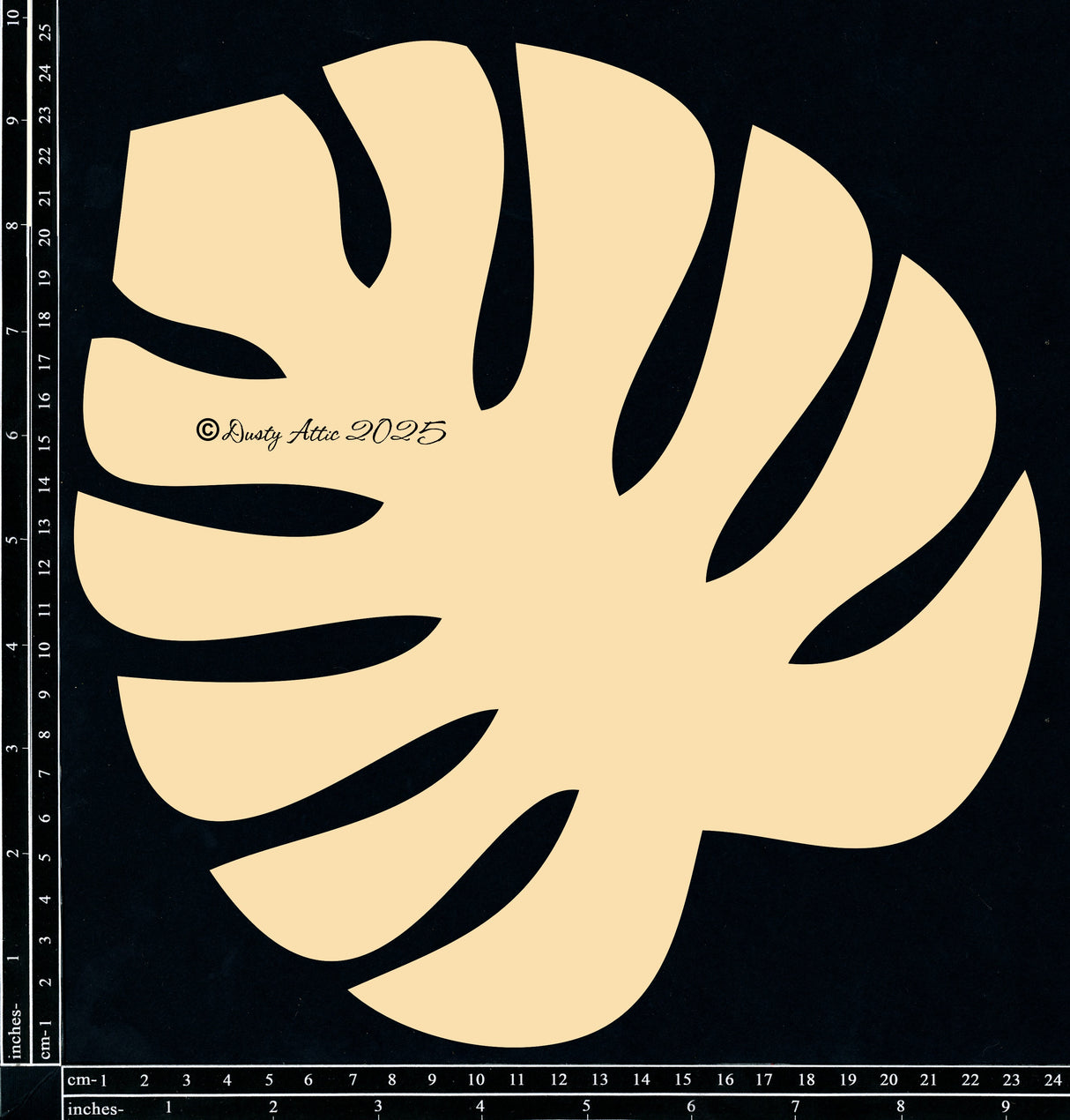 MDF Art Base #5 - Leaf #2