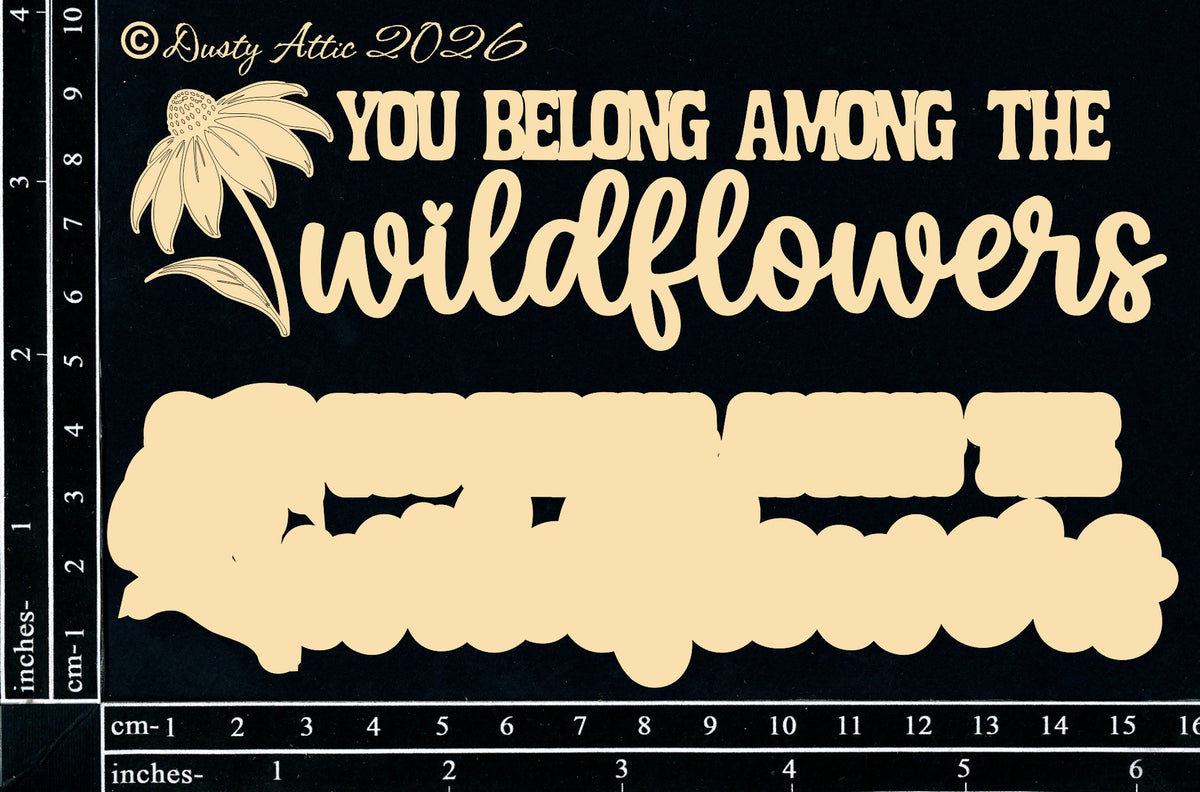 You Belong Among The Wildflowers