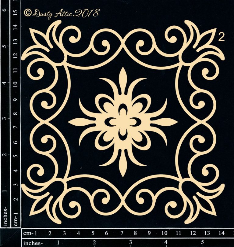 Ornate Motifs #2 – Dusty Attic – Australian owned and operated Laser ...